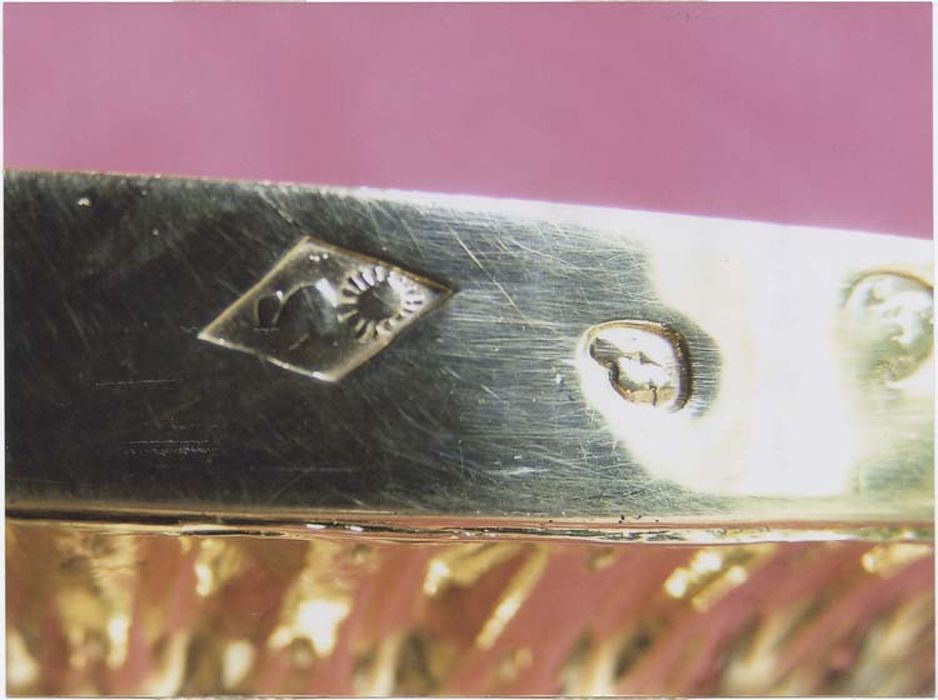 Calice, détail des poinçons