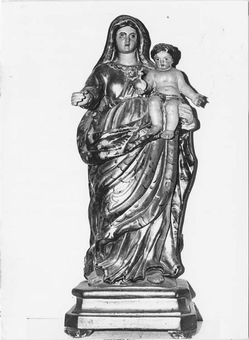 Statue (statuette) : Vierge à l'Enfant