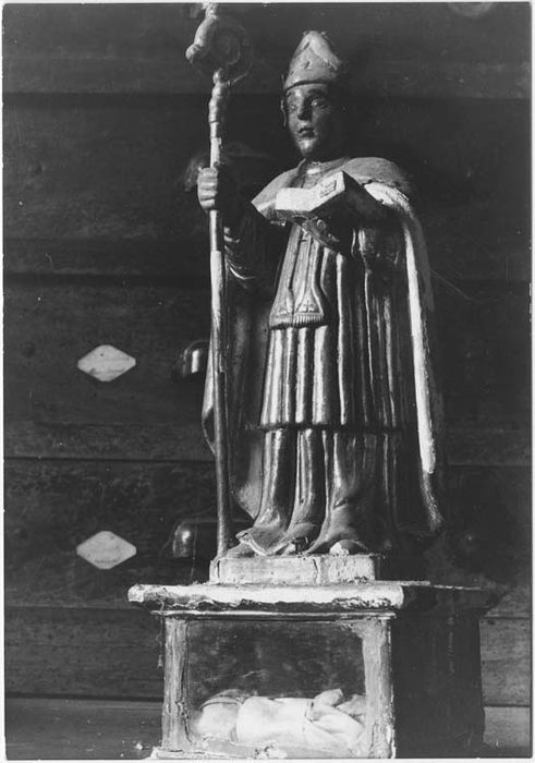 statue-reliquaire : Evêque - © Ministère de la Culture (France), Médiathèque du patrimoine et de la photographie, diffusion RMN-GP