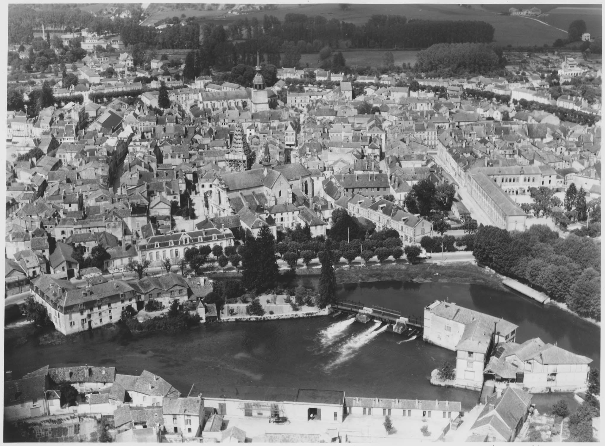 Écluse sur l’Aube