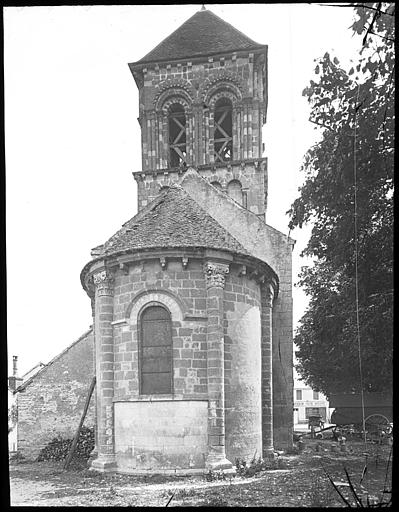 Abside et clocher