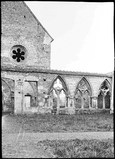 Cloître : façade sud