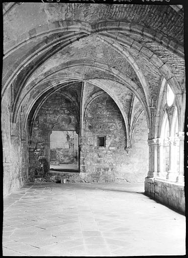 Cloître : fond côté ouest