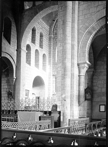 Intérieur : transept