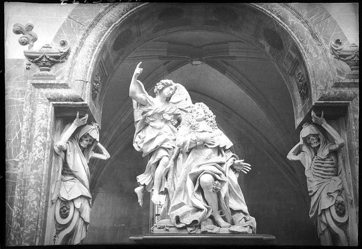 Monument funéraire en marbre de Monsieur de la Vrillière