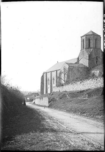 Façade latérale et clocher