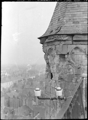 Tour du musée : vue sur la ville prise de la terrasse