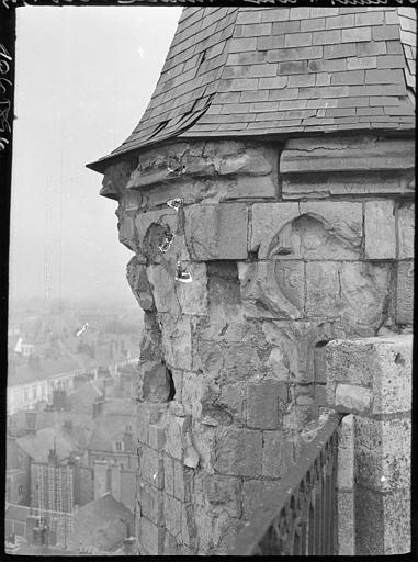 Tour du musée : vue sur la ville prise de la terrasse