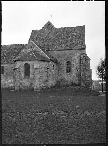 Abside et façade