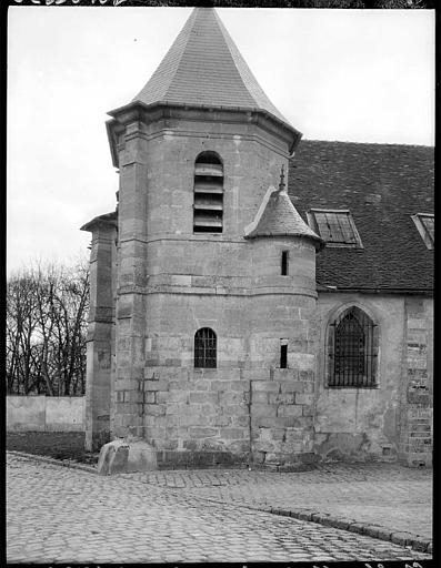 Façade nord, clocher