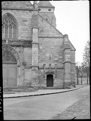 Façade ouest, partie gauche