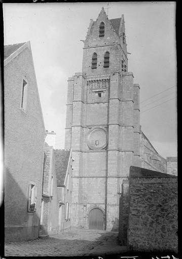 Clocher, côté ouest