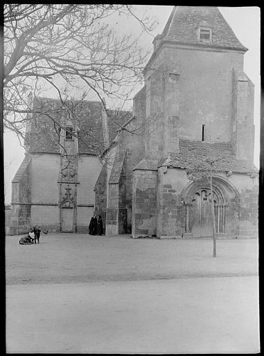 Ensemble ouest, clocher