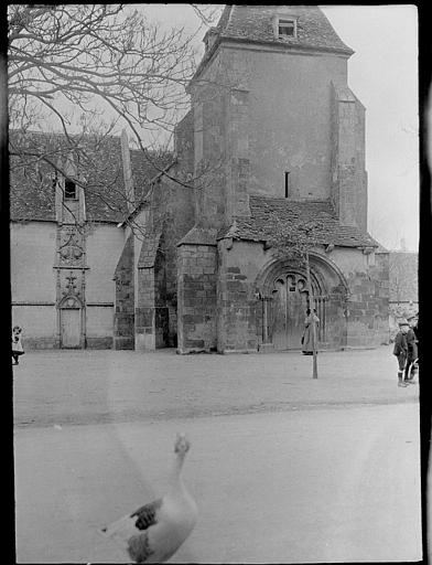 Ensemble ouest, enfants sur la place