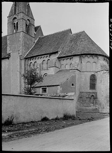 Ensemble sud-est, abside et clocher