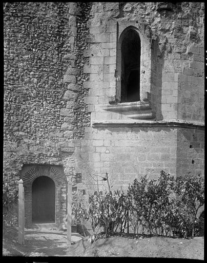 Façade : porte, fenêtre