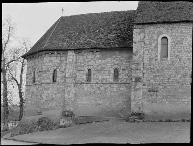 Façade sud et abside