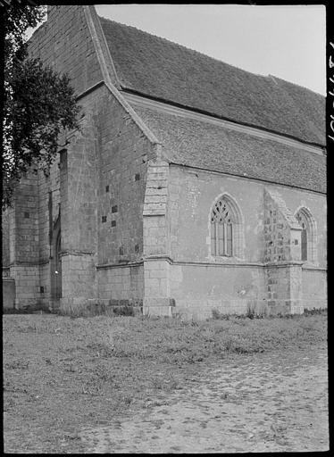 Façade latérale et pignon