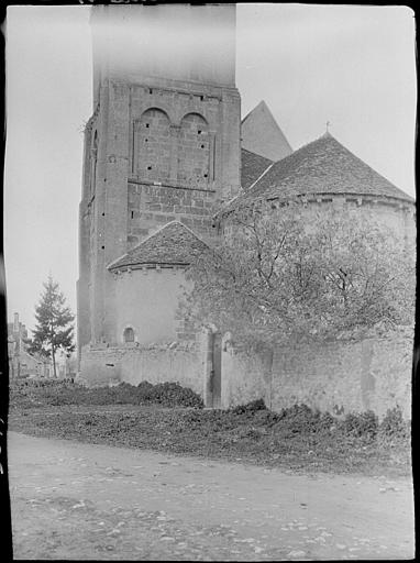 Abside et clocher