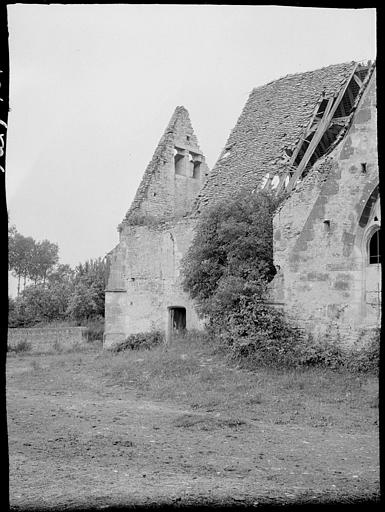 Façade en ruines