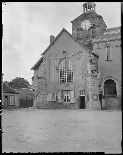 Façade ouest devenue la mairie