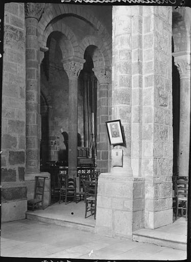 Intérieur : transept droit