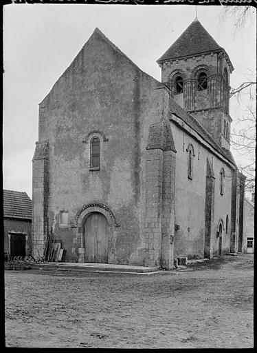 Ensemble ouest, clocher