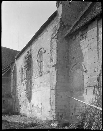 Façade latérale, côté de la ferme