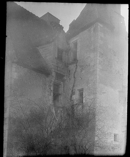 Façades sur cour : angle