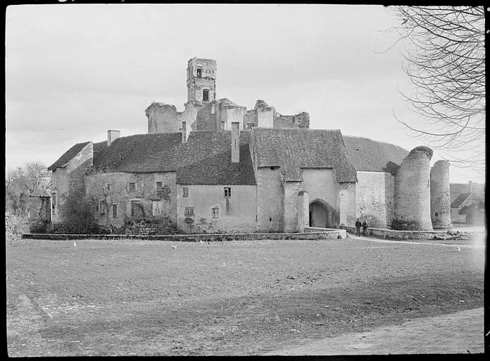 Vue d'ensemble du château-fort