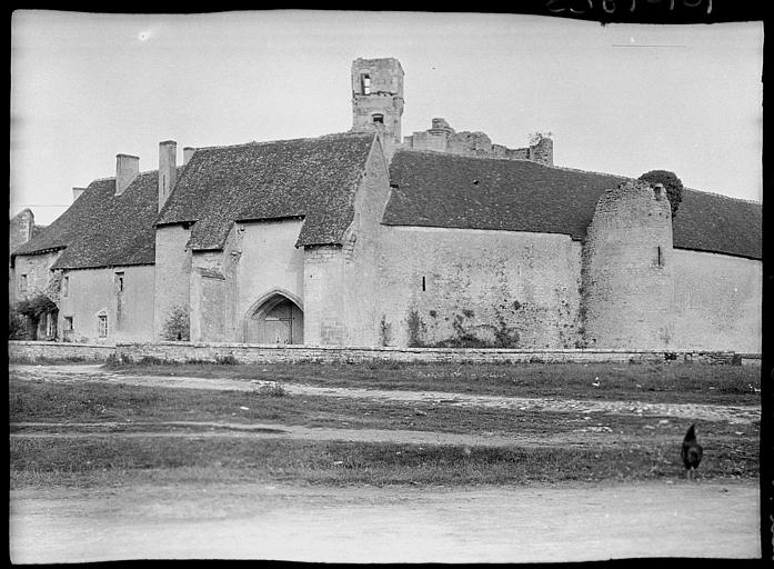 Vue d'ensemble du château-fort