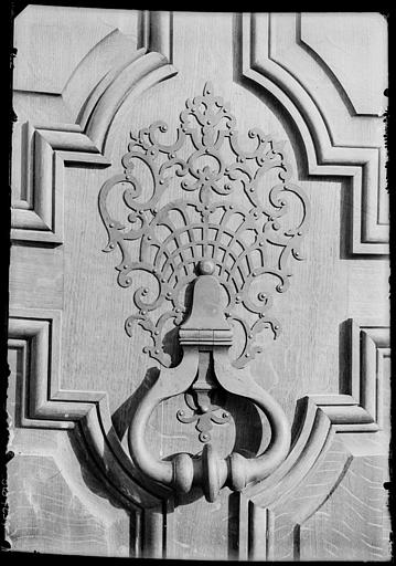 Porte d'entrée : heurtoir