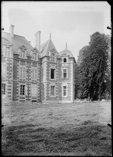 Façade sur jardin, détail