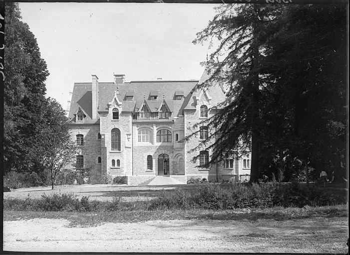 Façade sur parc