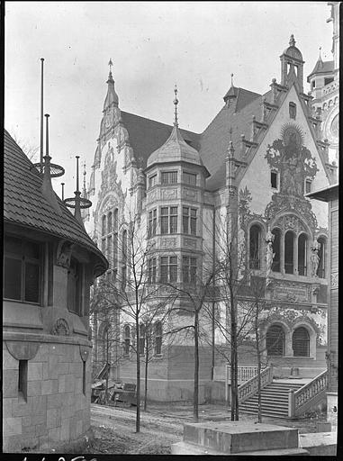Ensemble : façades à pignons