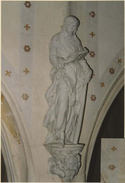 statue : saint Jacques le mineur, vue générale