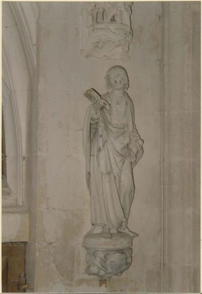 statue : saint Judes, vue générale