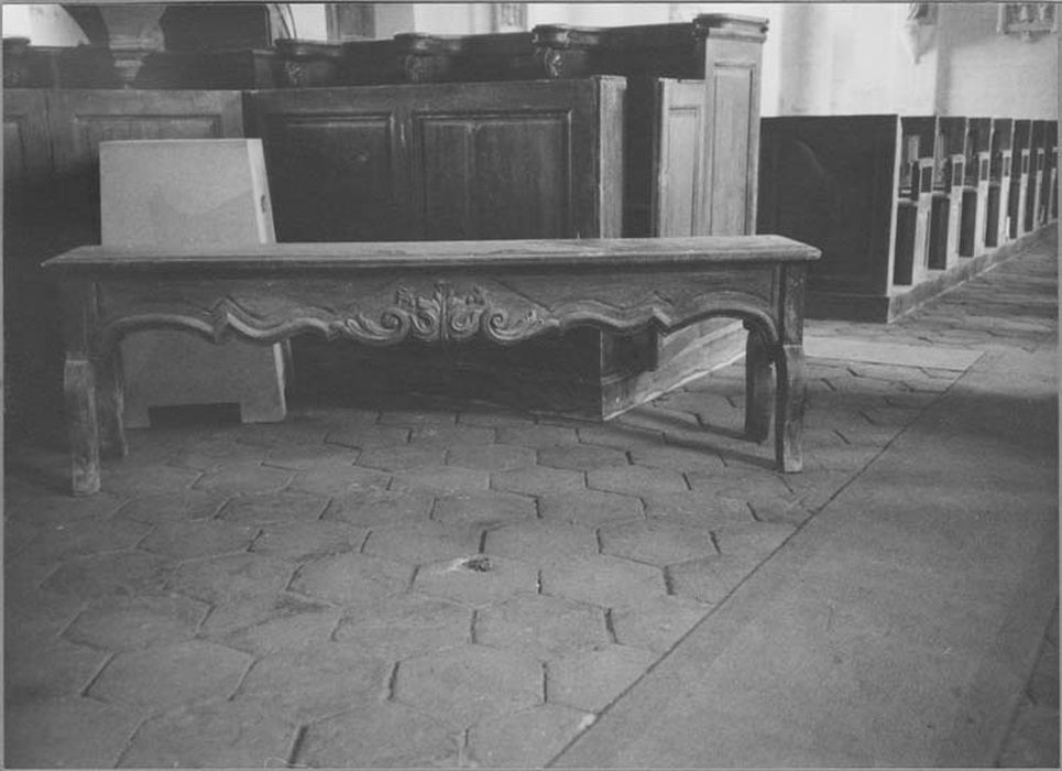 Banquette - © Ministère de la Culture (France), Médiathèque du patrimoine et de la photographie, Tous droits réservés