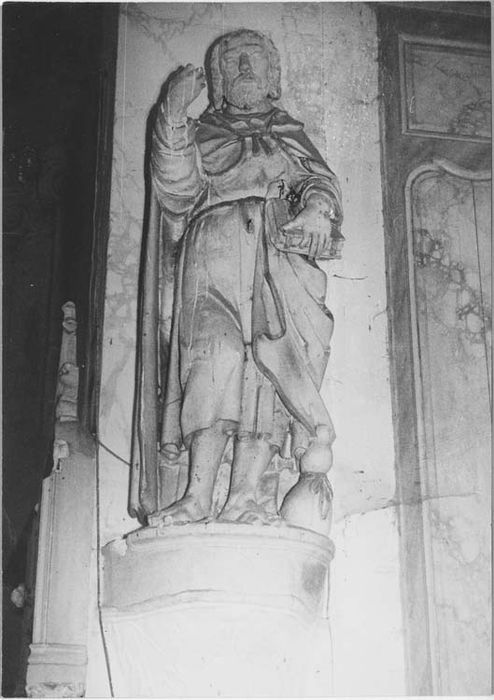 Statue : Saint Jacques le Majeur - © Ministère de la Culture (France), Médiathèque du patrimoine et de la photographie, Tous droits réservés