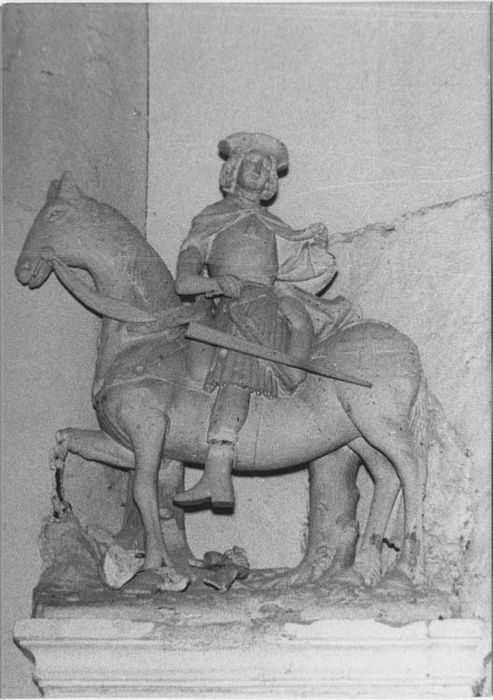 Statue : Saint Martin à cheval