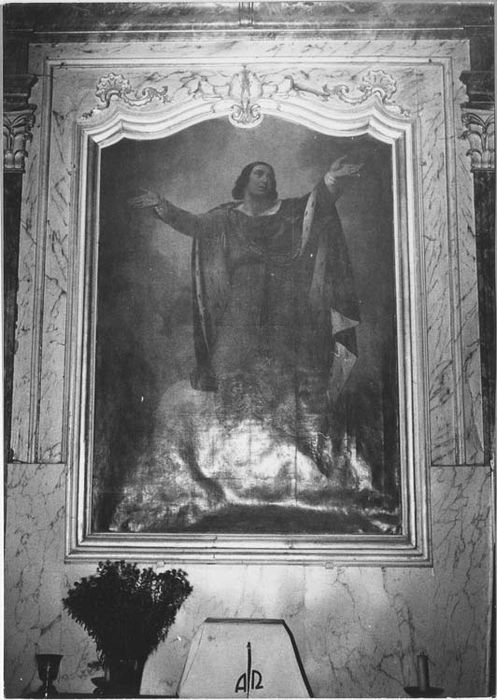 Tableau d'autel : Saint Louis