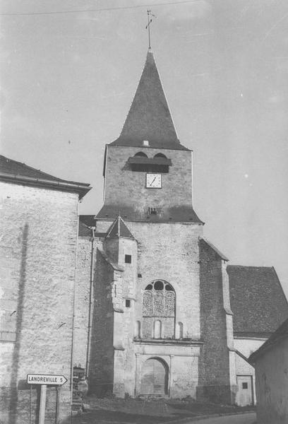 façade occidentale, vue générale