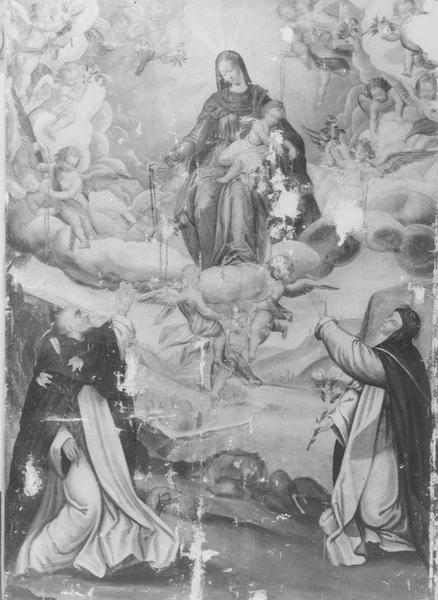 tableau : Institution du Rosaire (l'), vue générale