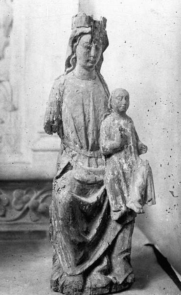 Statuette : Vierge à l'Enfant dite Notre-Dame des Vertus