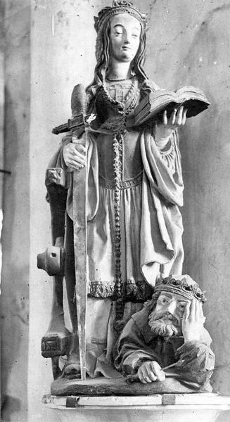 Statue : Sainte Catherine