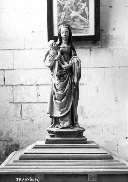 statue : Vierge à l'Enfant, vue générale