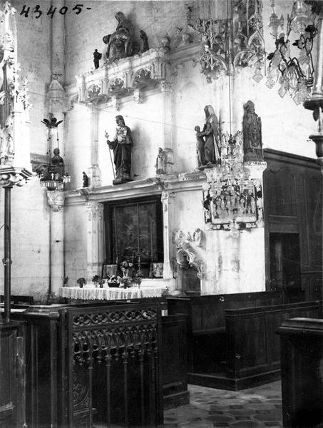 Retable de la chapelle Sainte-Anne