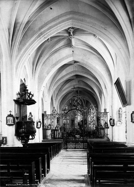 clôture de choeur, vue générale