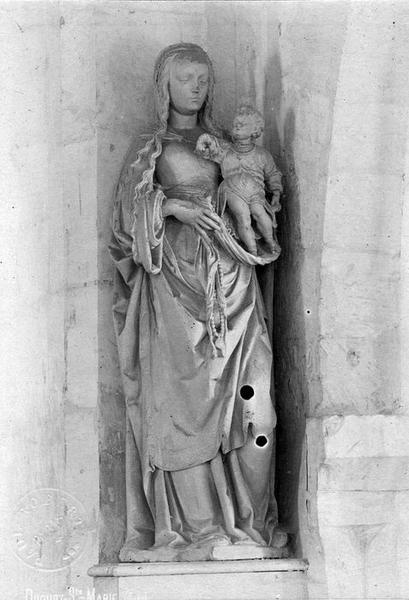 Statue : Vierge à l'Enfant