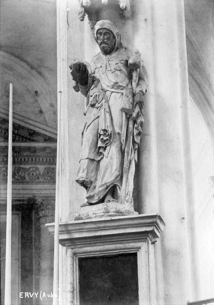 statue : saint Jacques le Majeur, vue générale